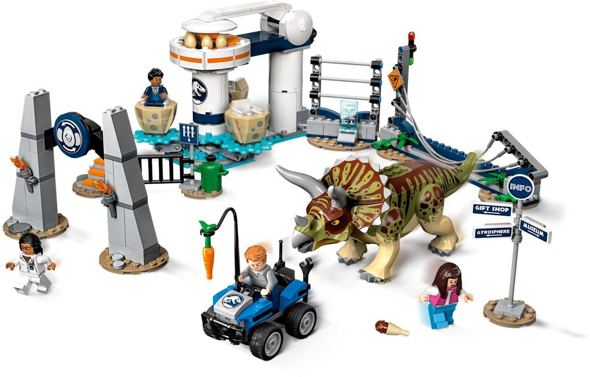 75937 Triceratops Rampage OPEN BOX NEW product image 2, provided for visual reference and product detail review