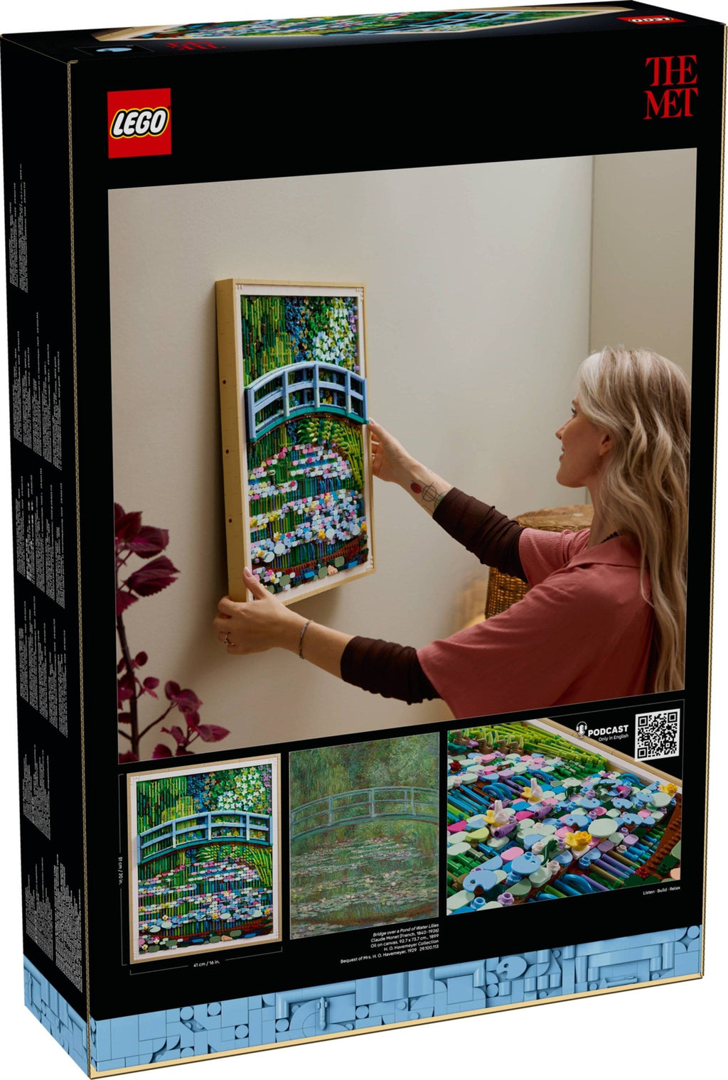 31220 Claude Monet - Bridge over a Pond of Water Lilies product image 2, provided for visual reference and product detail