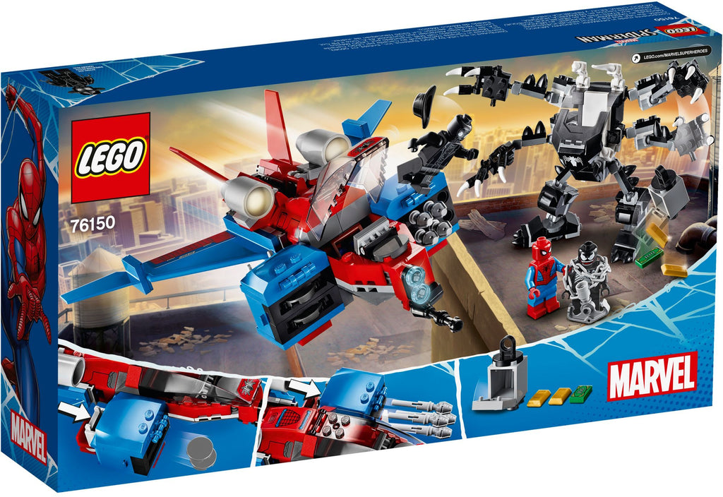76150 LEGO Spiderjet vs. Venom Mech product image 2, provided for visual reference and product detail review