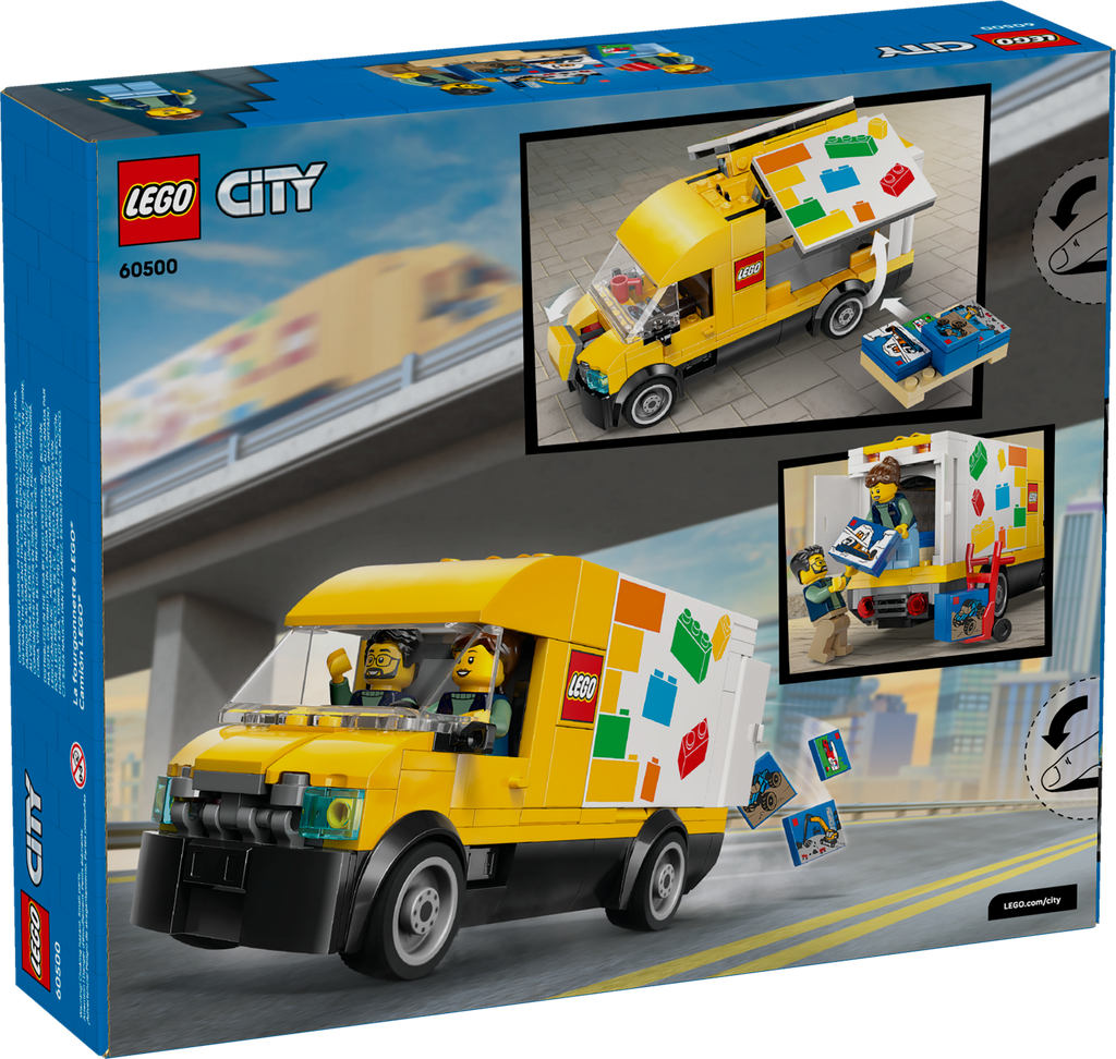 60500 The LEGO® Van product image 2, provided for visual reference and product detail review