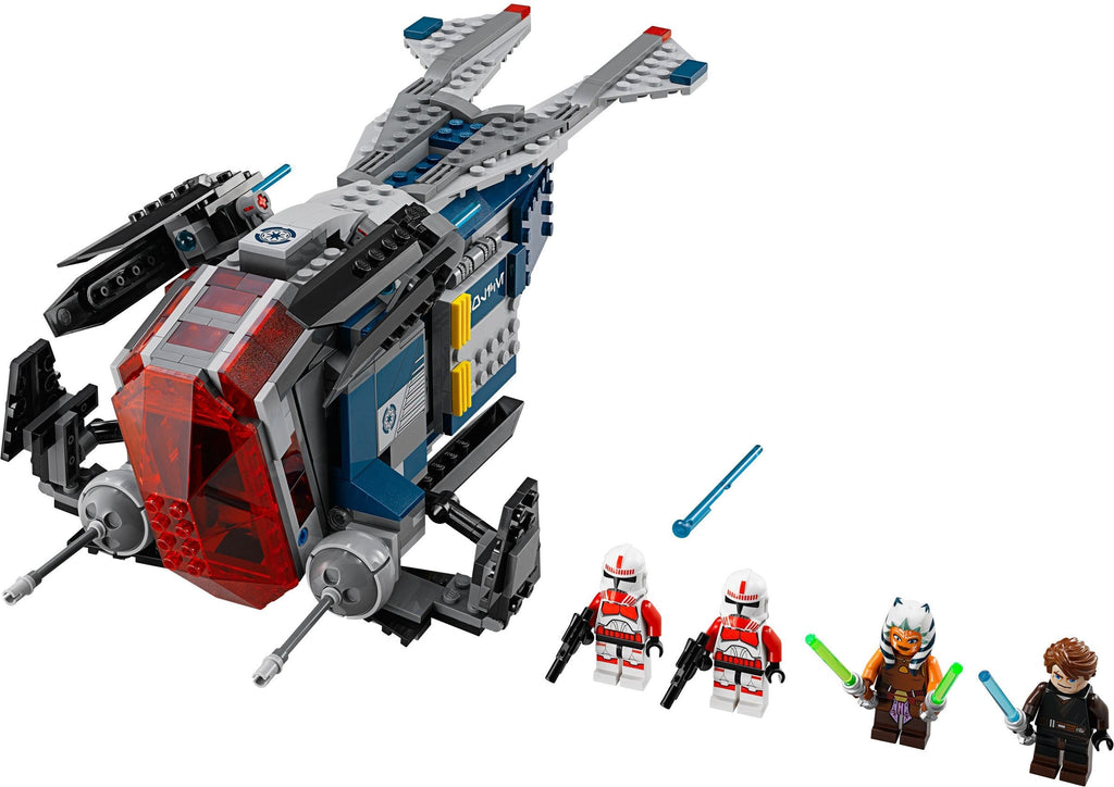 75046 Coruscant Police Gunship PRE-OWNED CERTIFIED product image 2, provided for visual reference and product detail review