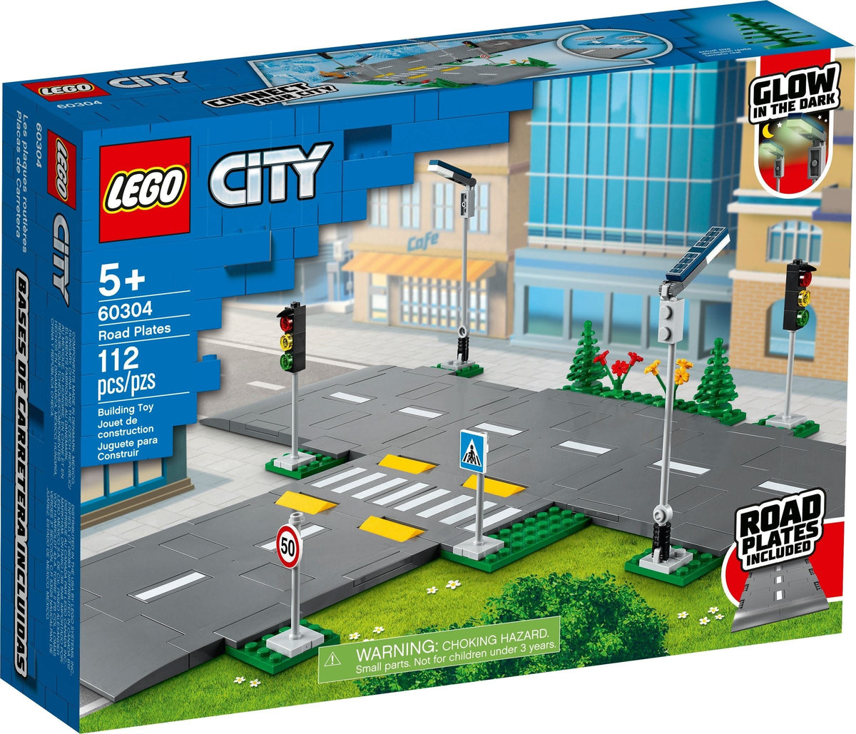 60304 LEGO Road Plates product image 1, provided for visual reference and product detail review