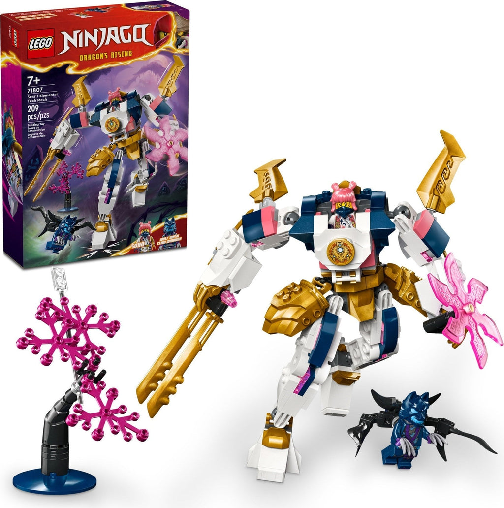 71807 LEGO Sora's Elemental Tech Mech product image 1, provided for visual reference and product detail review