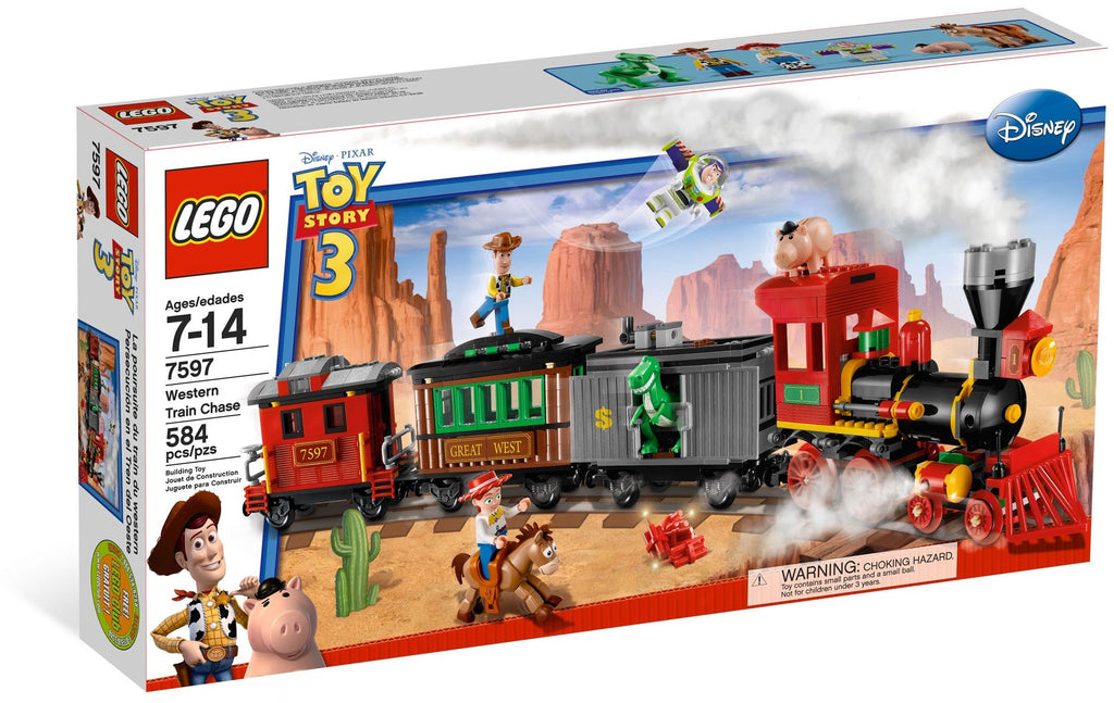 7597 Western Train Chase OPEN BOX NEW product image 1, provided for visual reference and product detail review