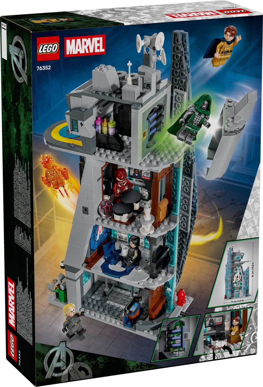 76352 Avengers: Doomsday New Avengers Tower product image 2, provided for visual reference and product detail review