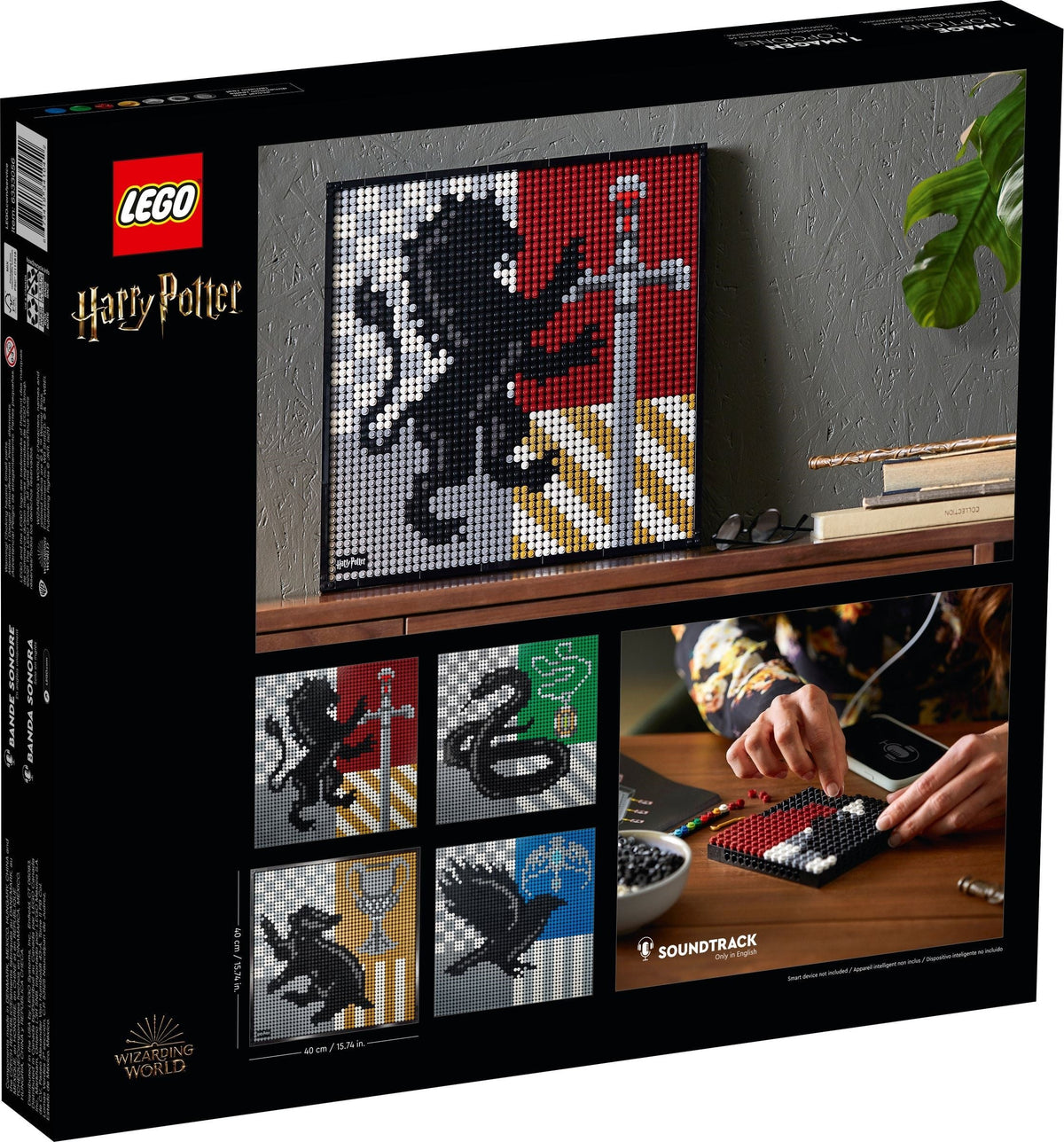 31201 LEGO Harry Potter Hogwarts Crests product image 2, provided for visual reference and product detail review
