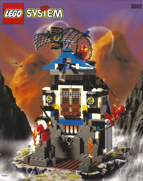 3052 Ninja Fire Fortress PRE-OWNED CERTIFIED product image 2, provided for visual reference and product detail review