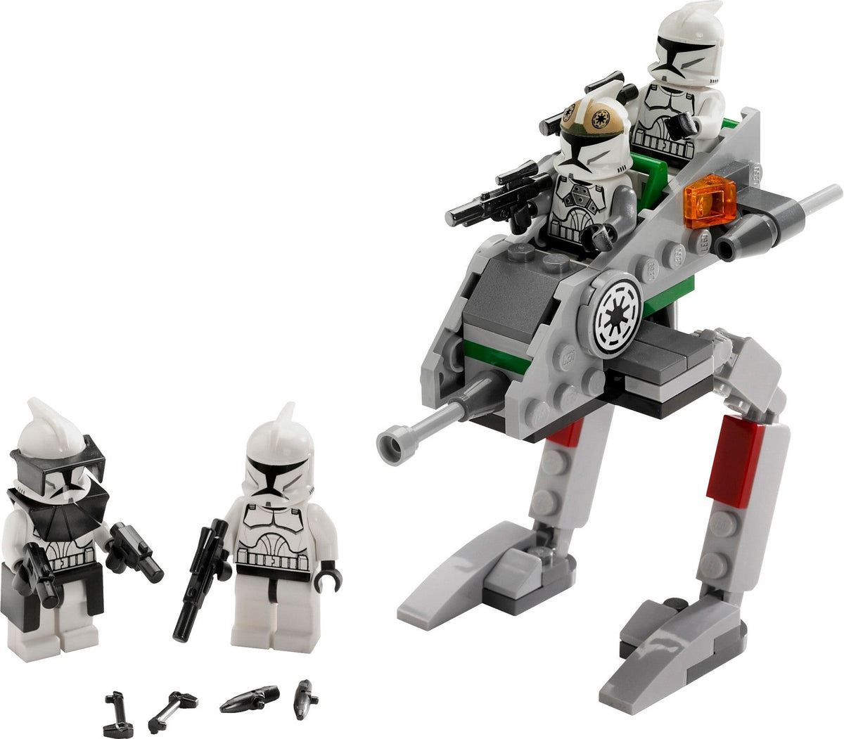 8014 Clone Walker Battle Pack PRE-OWNED CERTIFIED product image 2, provided for visual reference and product detail review