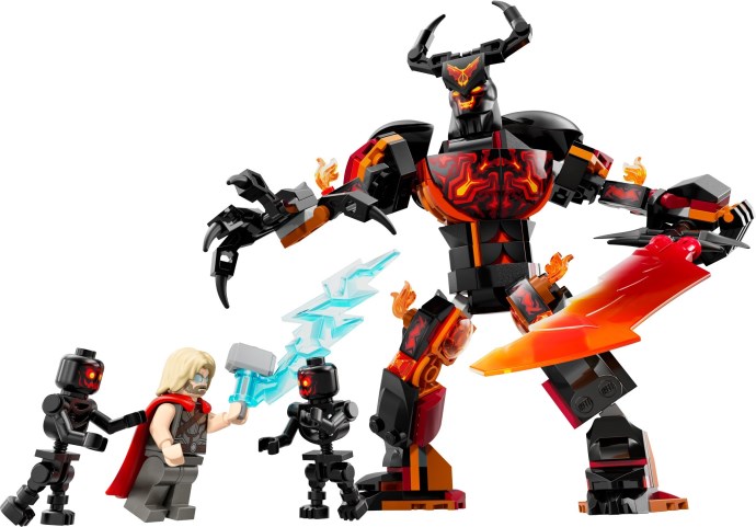 76289 LEGO Thor vs. Surtur Construction Figure product image 3, provided for visual reference and product detail review