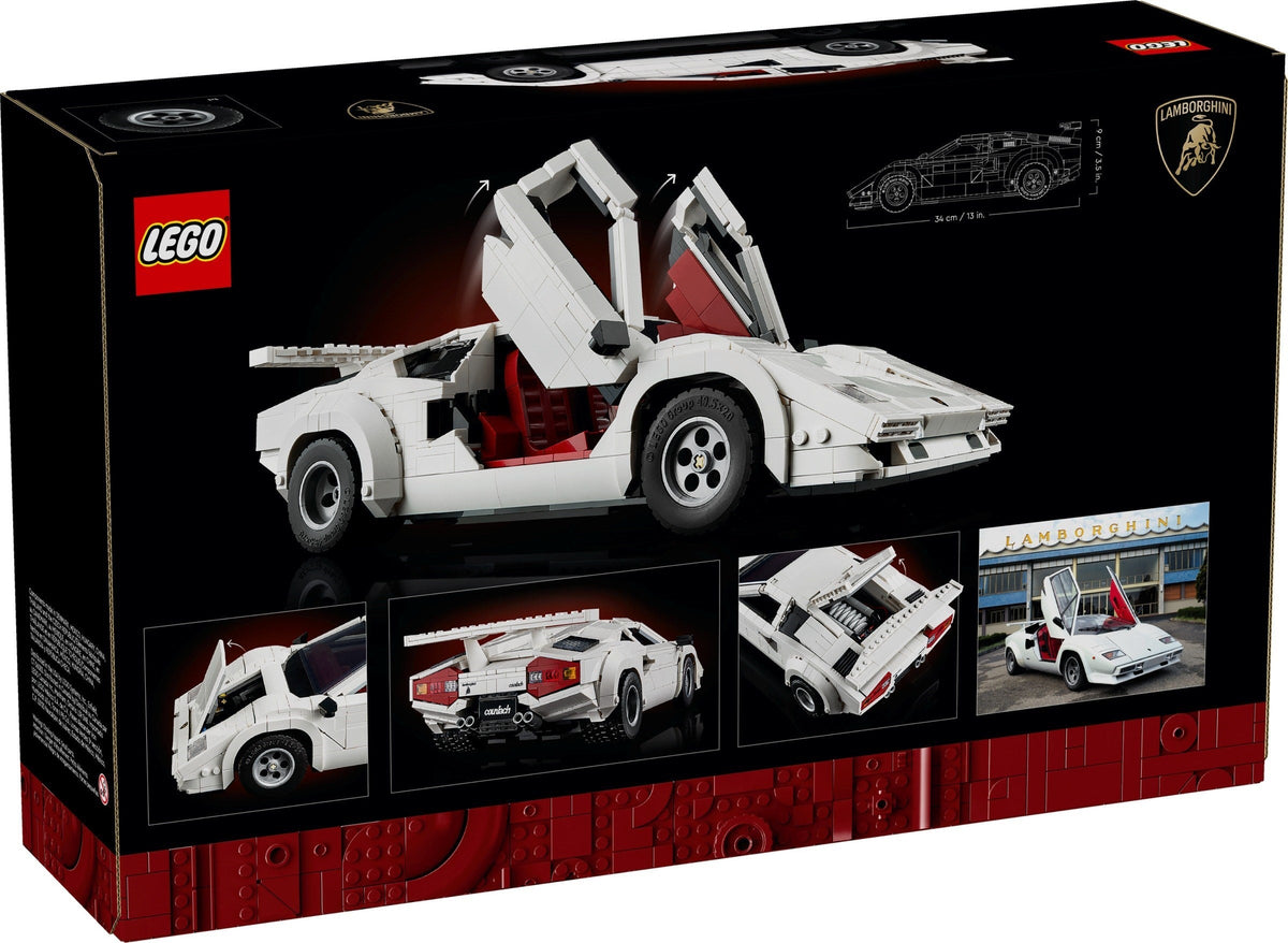 10337 LEGO Lamborghini Countach 5000 Quattrovalvole product image 2, provided for visual reference and product detail review