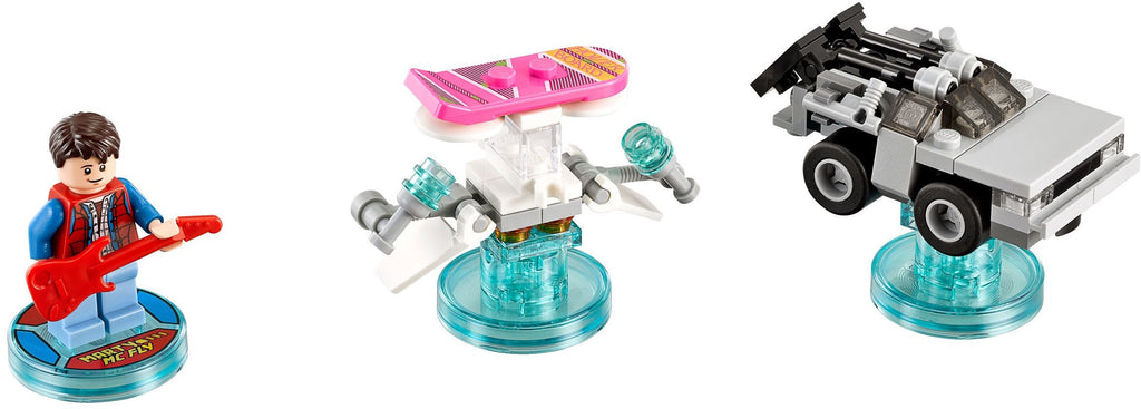 71201 Back to the Future Level Pack PRE-OWNED CERTIFIED product image 2, provided for visual reference and product detail