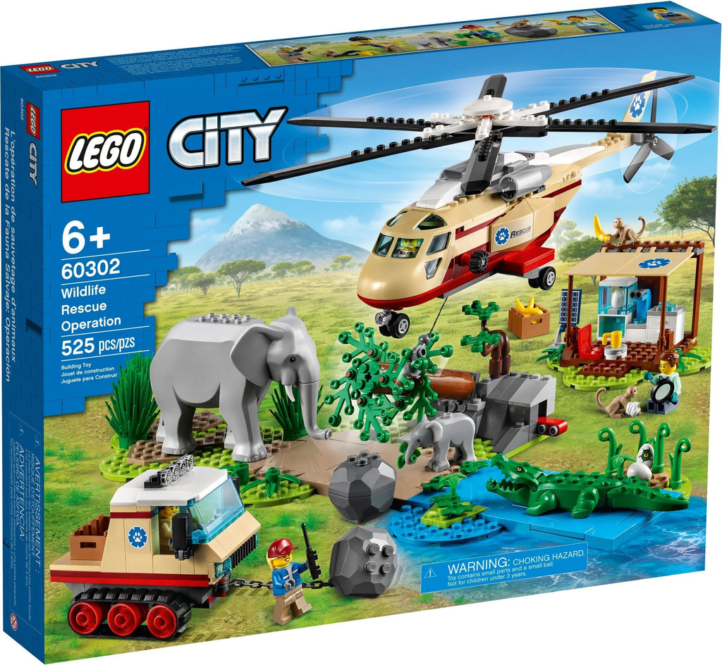 60302 LEGO Wildlife Rescue Operation product image 1, provided for visual reference and product detail review