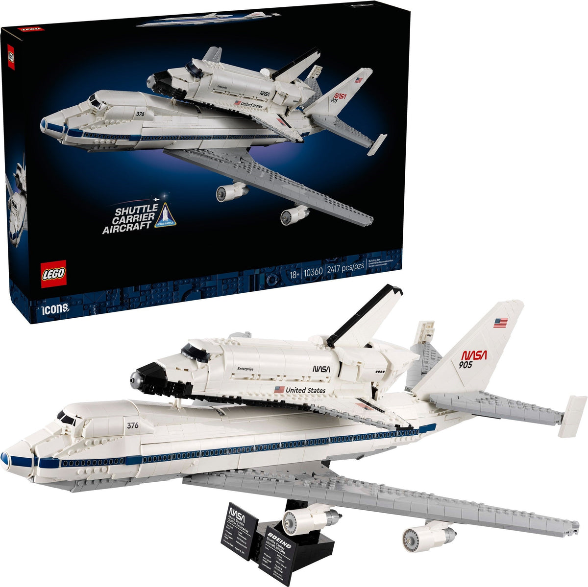 10360 Shuttle Carrier Aircraft product image 1, provided for visual reference and product detail review