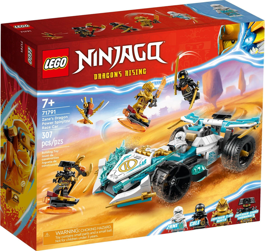 71791 LEGO Zane’s Dragon Power Spinjitzu Race Car product image 1, provided for visual reference and product detail review