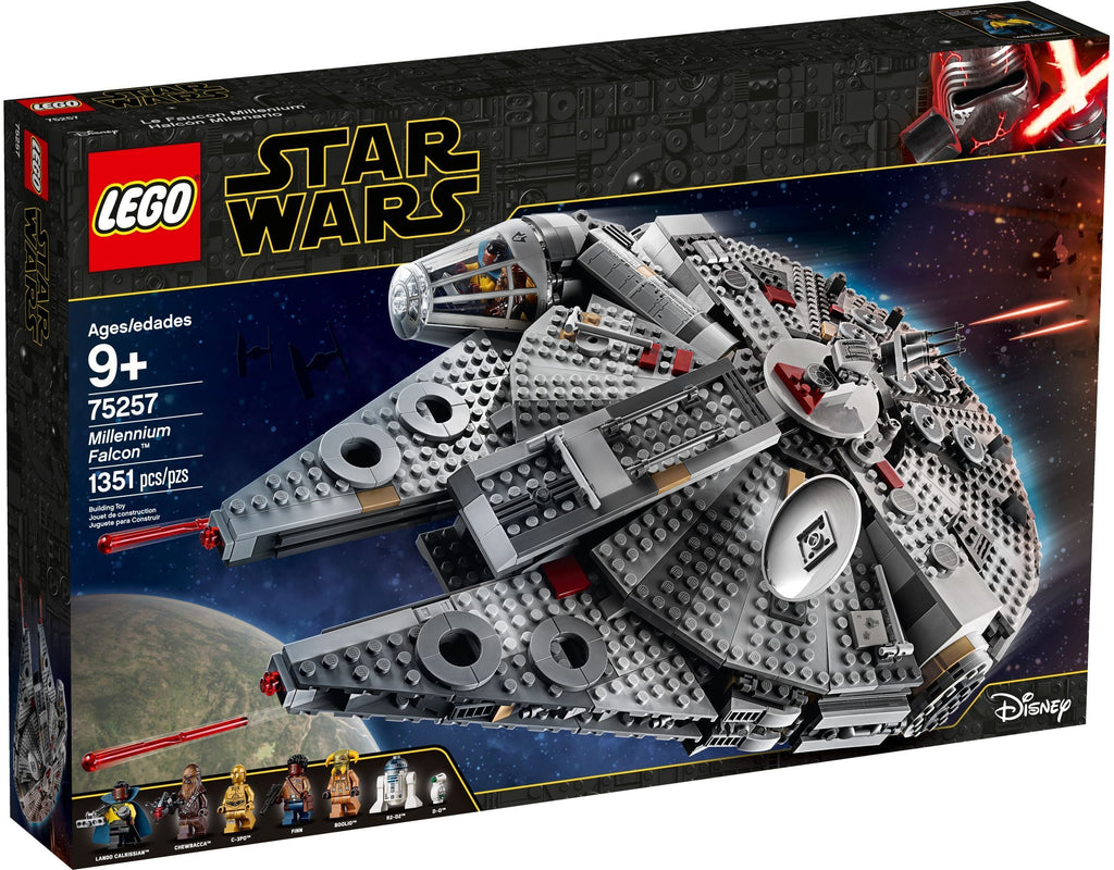75257 LEGO Millennium Falcon product image 1, provided for visual reference and product detail review