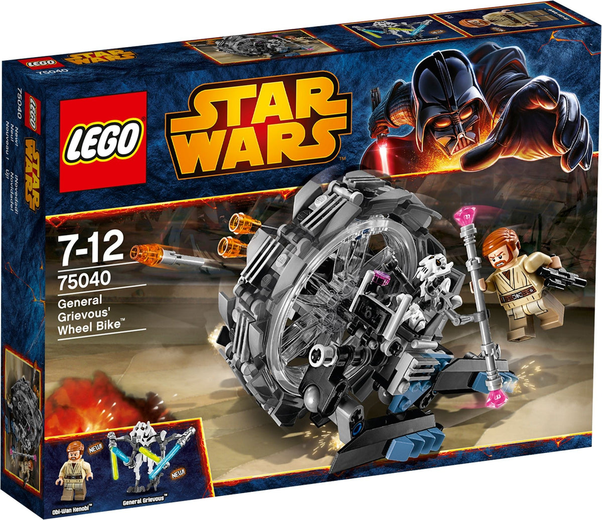 75040 General Grievous' Wheel Bike product image 1, provided for visual reference and product detail review