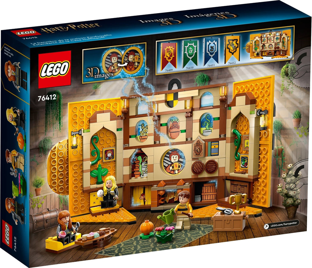 76412 LEGO Hufflepuff™ House Banner product image 2, provided for visual reference and product detail review