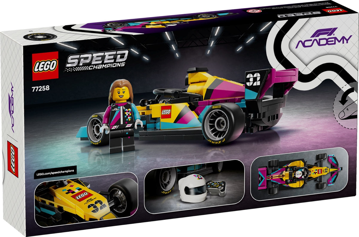 77258 F1 ACADEMY LEGO Race Car product image 2, provided for visual reference and product detail review