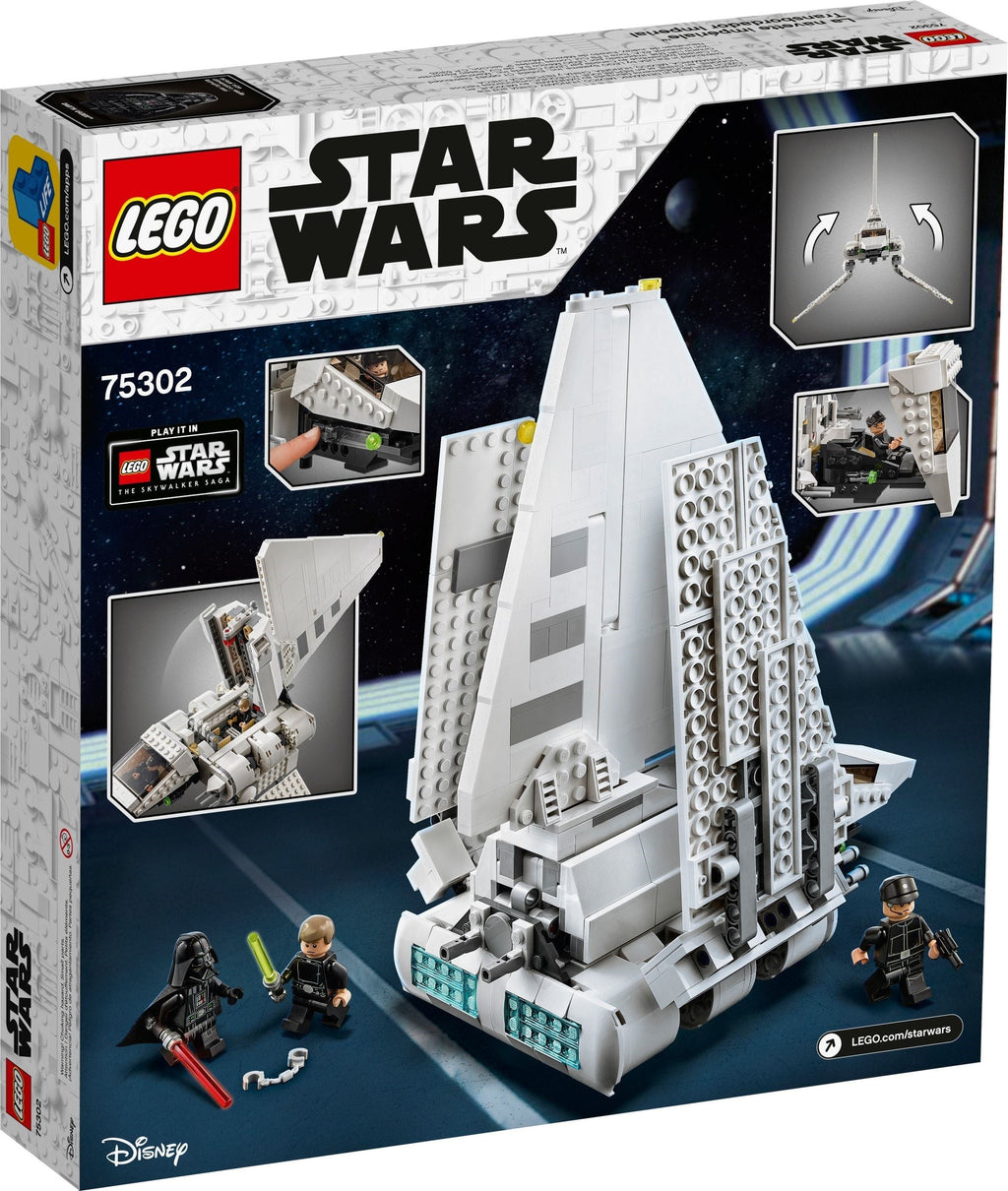75302 LEGO Imperial Shuttle product image 2, provided for visual reference and product detail review