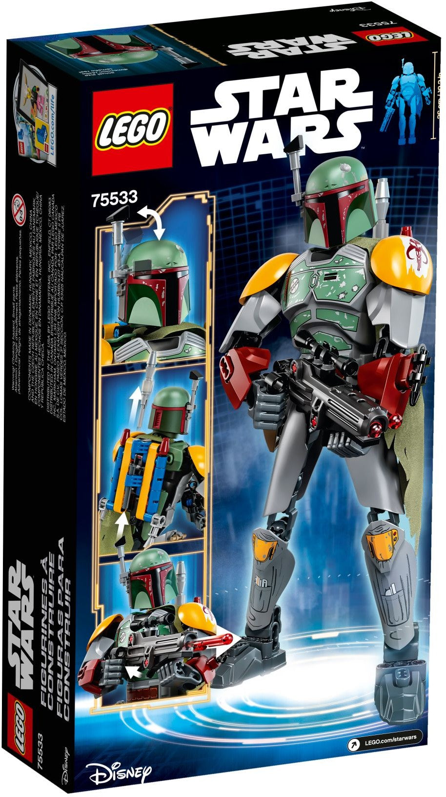 75533 Boba Fett PRE-OWNED CERTIFIED product image 2, provided for visual reference and product detail review