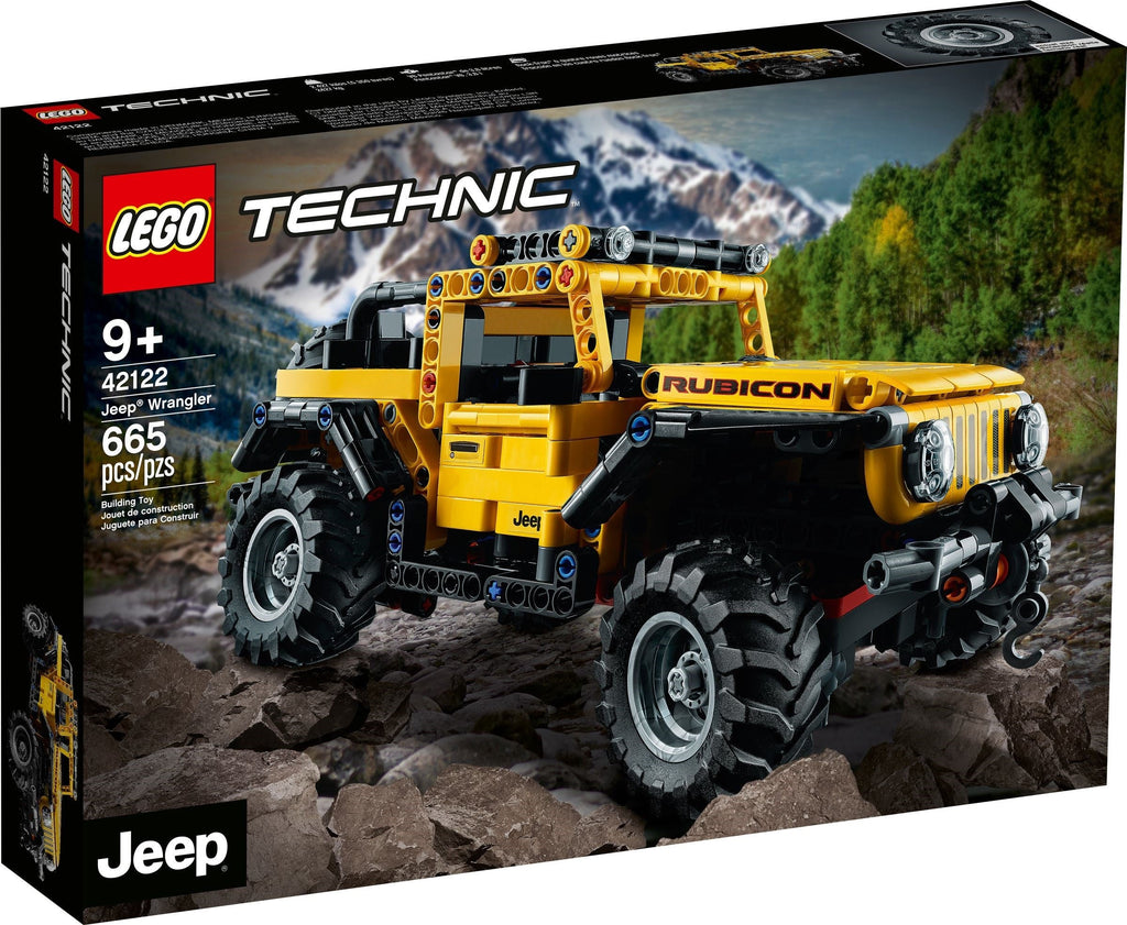 42122 LEGO Jeep Wrangler product image 1, provided for visual reference and product detail review