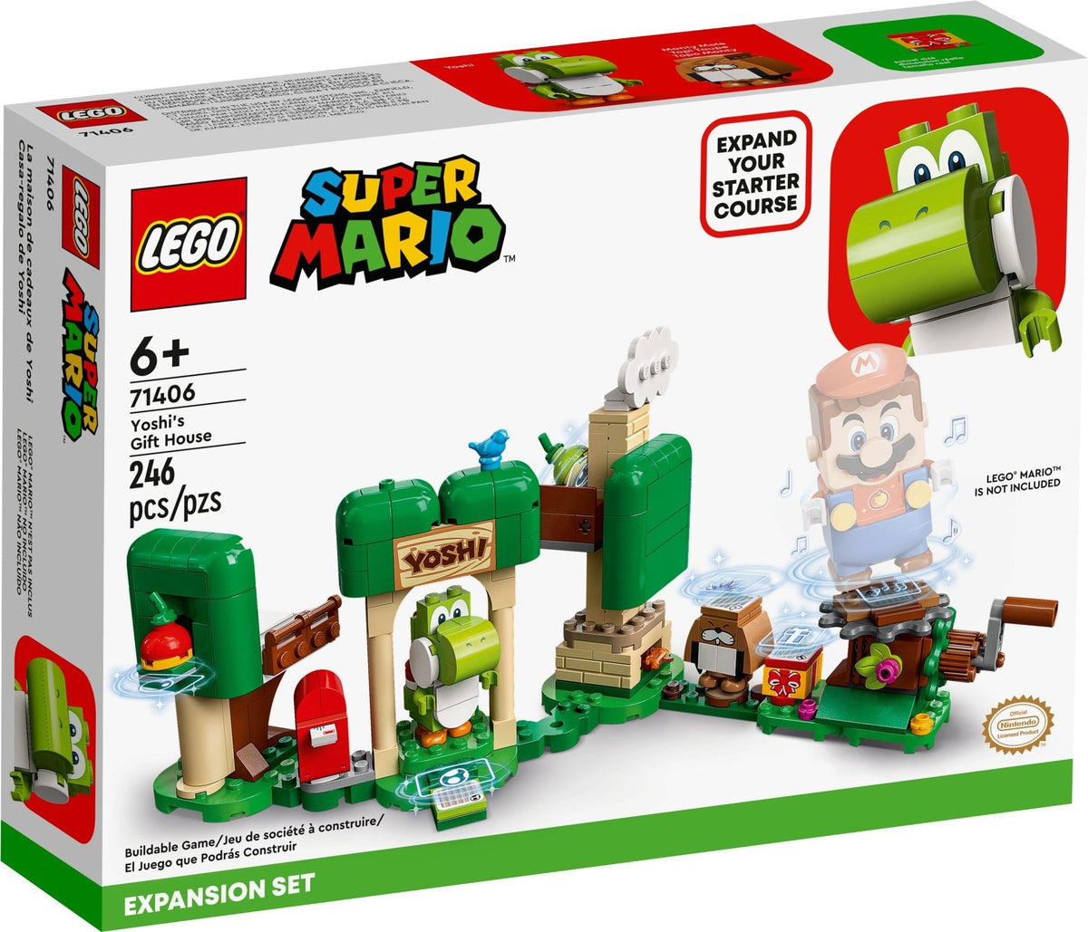 71406 LEGO Yoshi's Gift House Expansion Set product image 1, provided for visual reference and product detail review