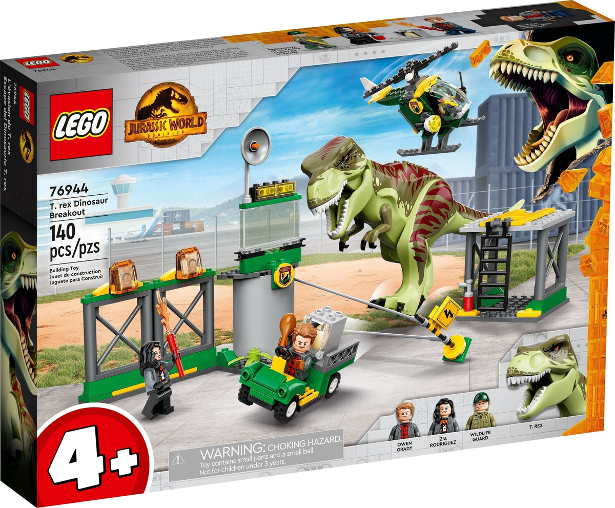 76944 LEGO T. rex Dinosaur Breakout product image 1, provided for visual reference and product detail review