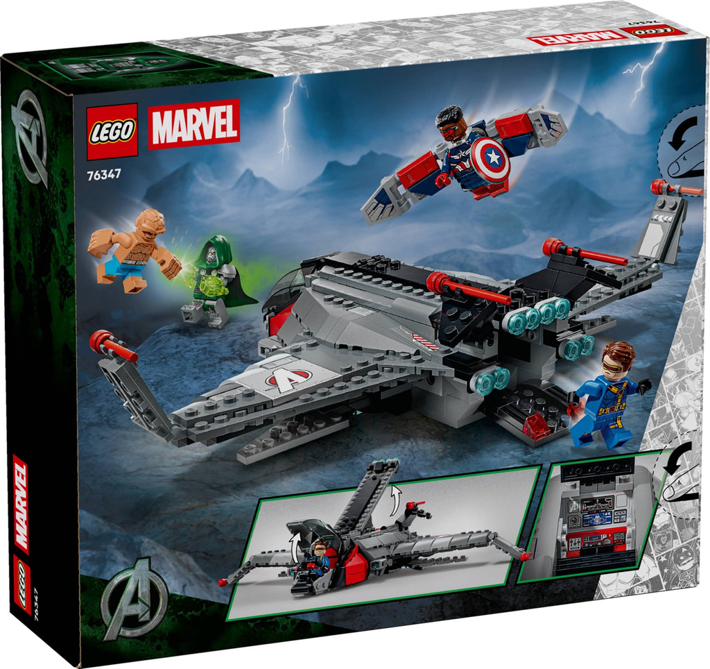76347 Avengers: Doomsday Quinjet product image 2, provided for visual reference and product detail review