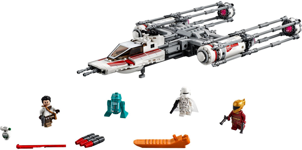 75249 LEGO Resistance Y-Wing Starfighter product image 3, provided for visual reference and product detail review