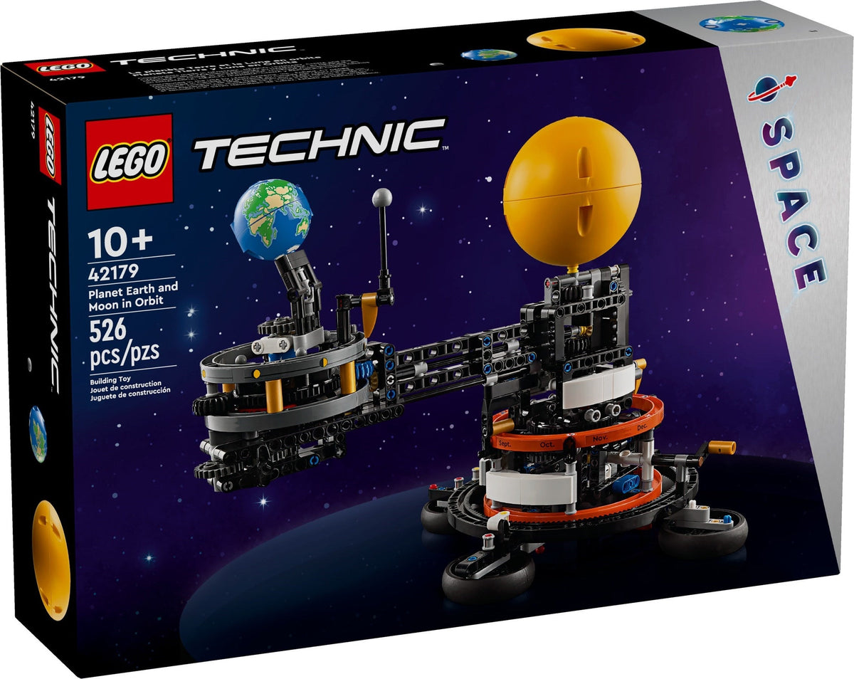 42179 Planet Earth and Moon in Orbit OPEN BOX NEW product image 1, provided for visual reference and product detail review