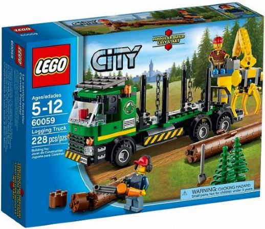 60059 Logging Truck product image 1, provided for visual reference and product detail review