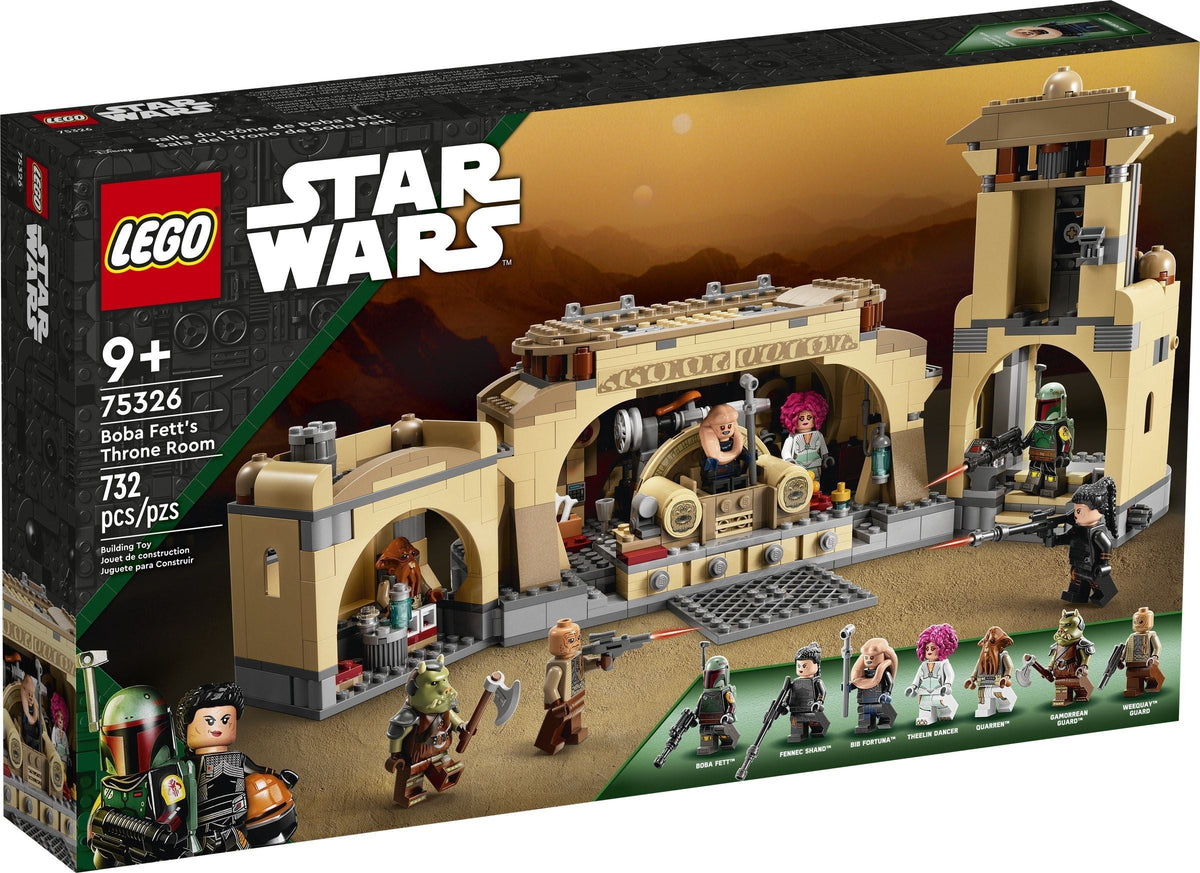 75326 LEGO Boba Fett's Throne Room product image 1, provided for visual reference and product detail review