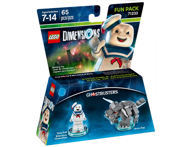 71233 Fun Pack - Ghostbusters (Stay Puft Bibendum Chamallow and Terror Dog) PRE-OWNED CERTIFIED product image 2, provided