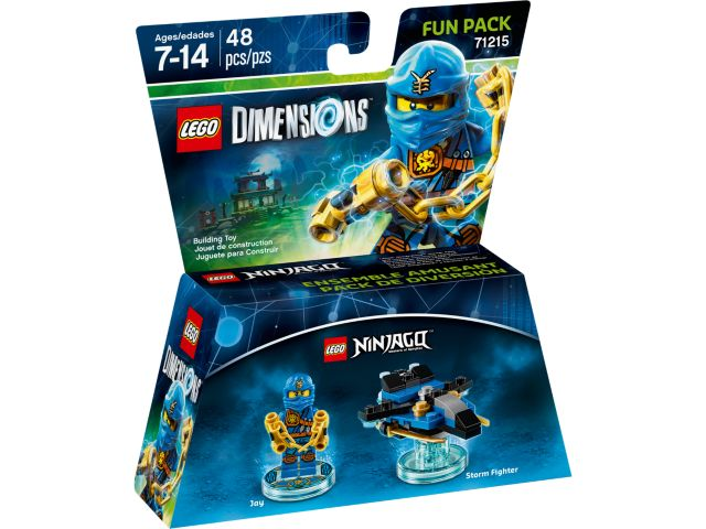71215 Fun Pack - Ninjago (Jay and Storm Fighter) PRE-OWNED CERTIFIED product image 2, provided for visual reference and