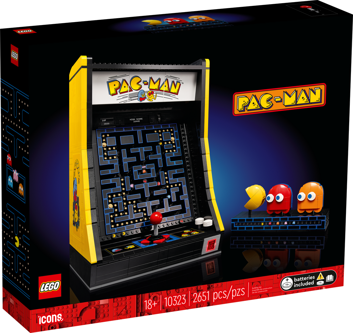 10323 PAC-MAN Arcade product image 1, provided for visual reference and product detail review