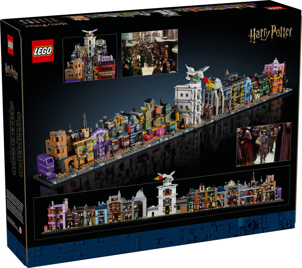 76444 Diagon Alley Wizarding Shops OPEN BOX NEW product image 2, provided for visual reference and product detail review