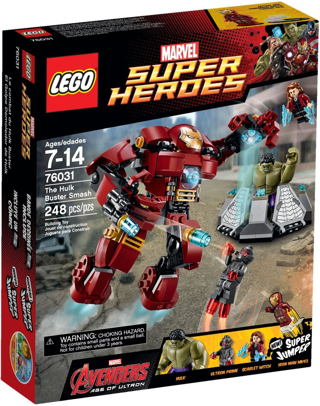76031 The Hulk Buster Smash product image 1, provided for visual reference and product detail review