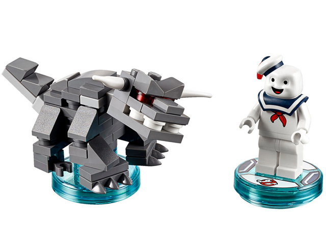 71233 Fun Pack - Ghostbusters (Stay Puft Bibendum Chamallow and Terror Dog) PRE-OWNED CERTIFIED product image 1, provided