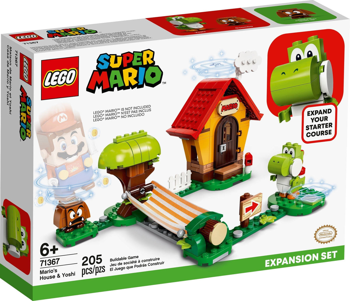 71367 Mario's House & Yoshi PRE-OWNED CERTIFIED product image 1, provided for visual reference and product detail review