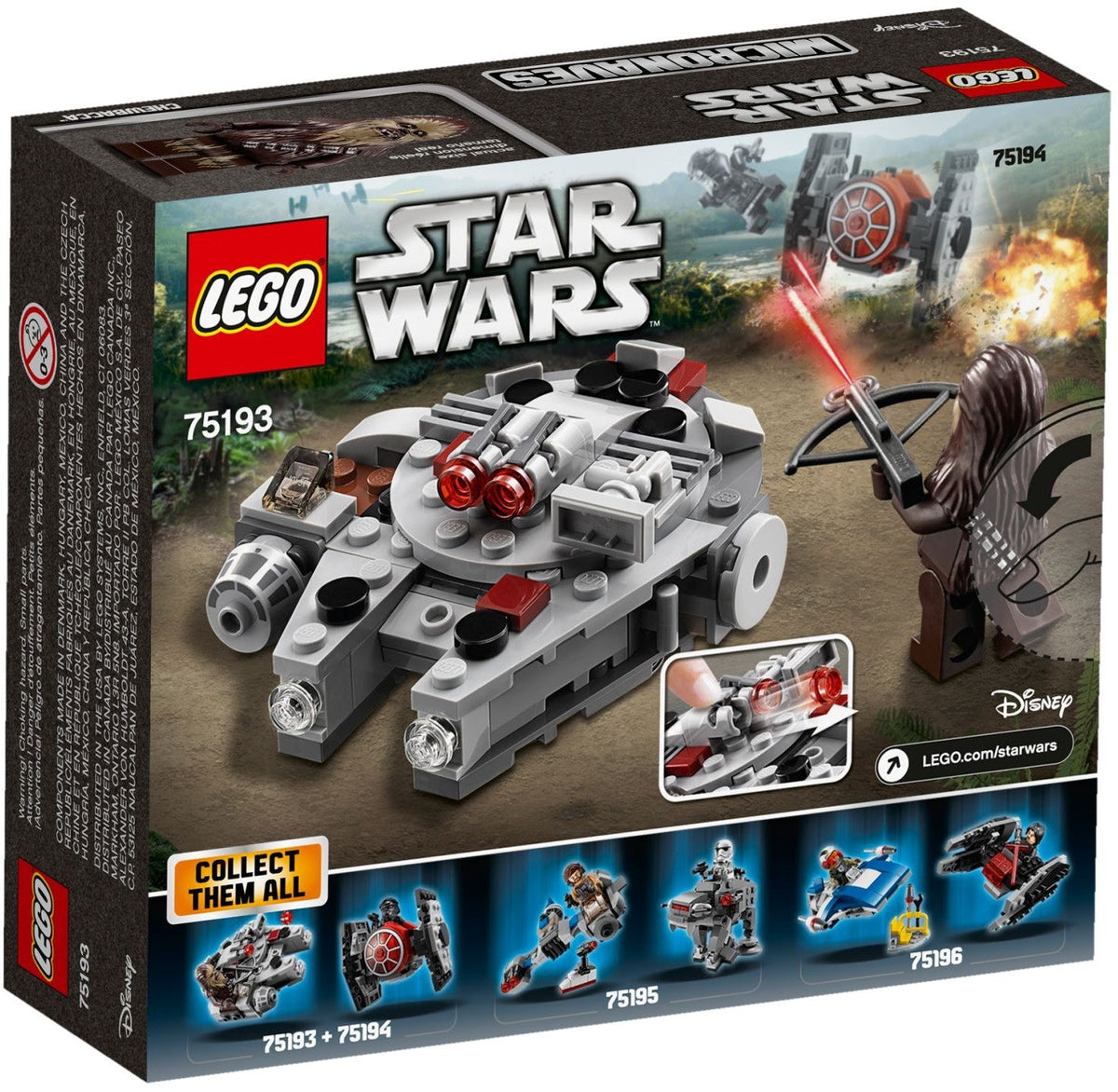 75193 Millennium Falcon Microfighter product image 2, provided for visual reference and product detail review