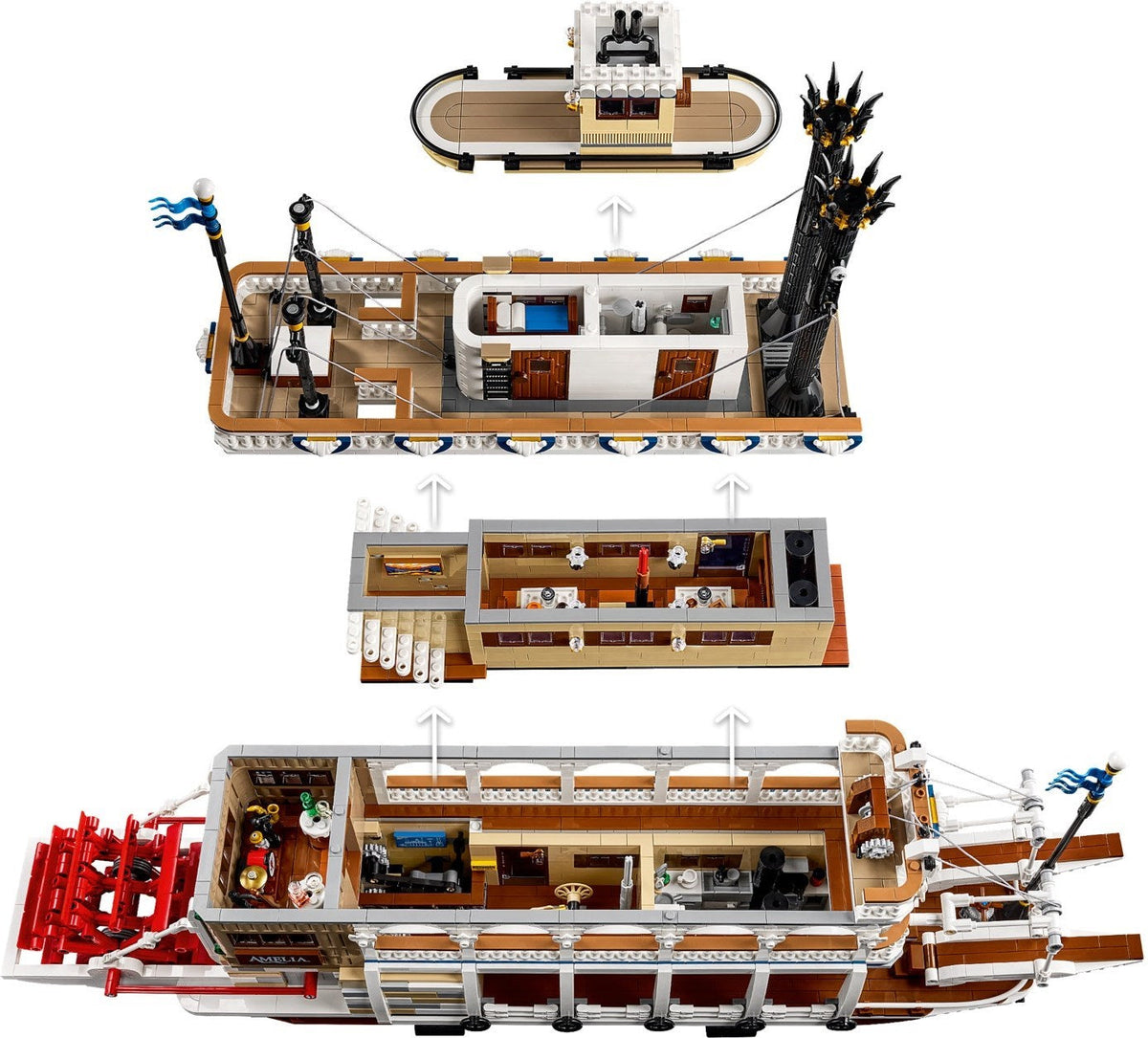 21356 River Steamboat product image 4, provided for visual reference and product detail review