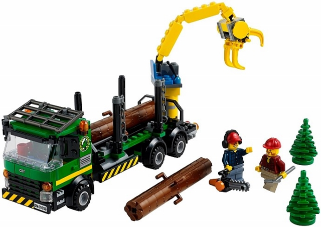 60059 Logging Truck product image 2, provided for visual reference and product detail review