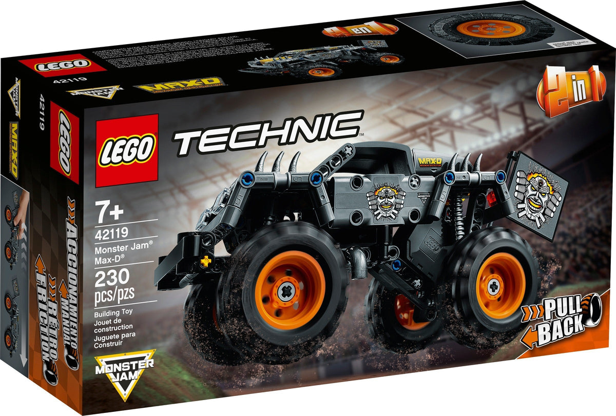 42119 LEGO Monster Jam Max-D product image 1, provided for visual reference and product detail review