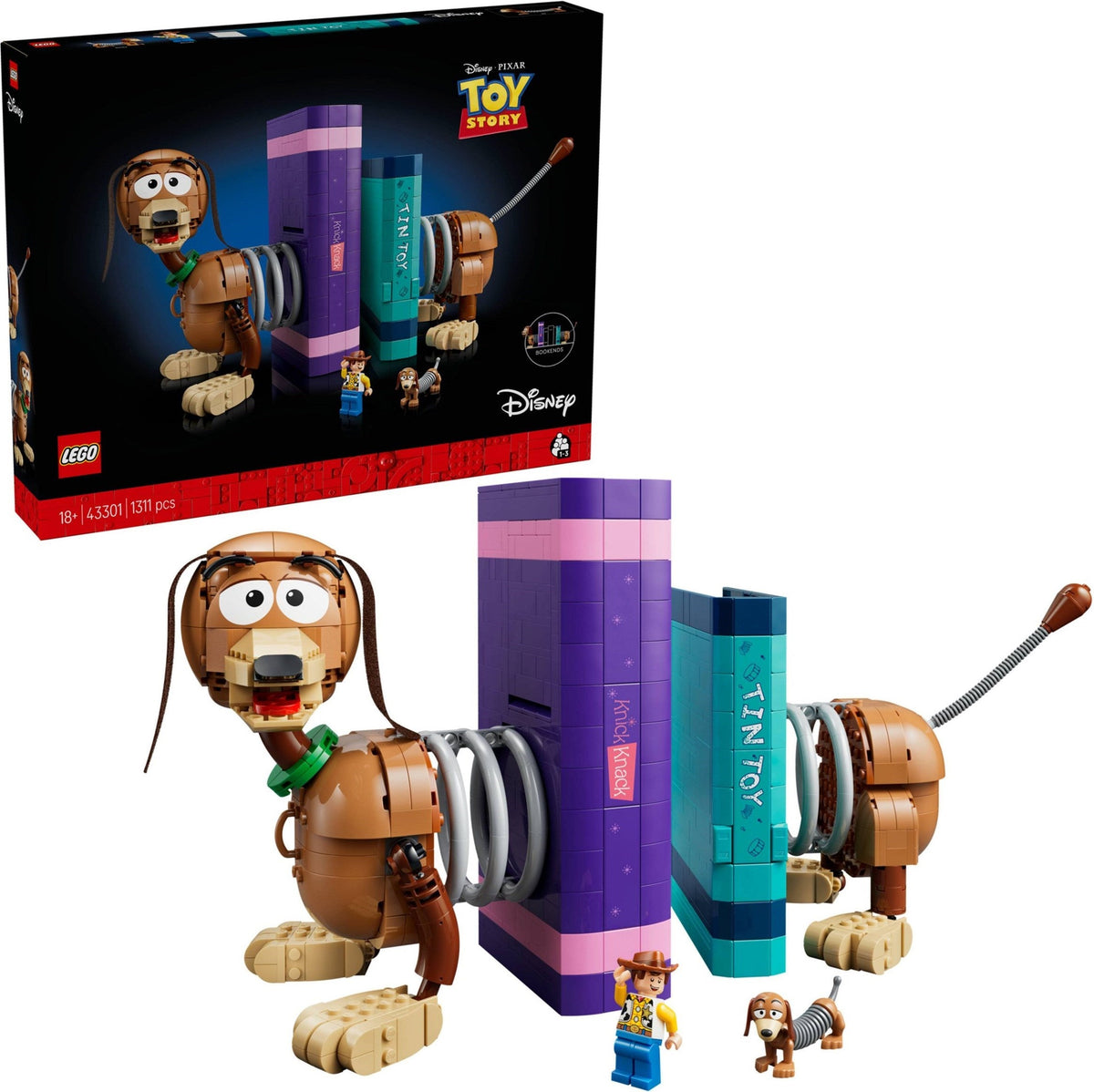 43301 Toy Story Slinky Dog Bookends product image 1, provided for visual reference and product detail review