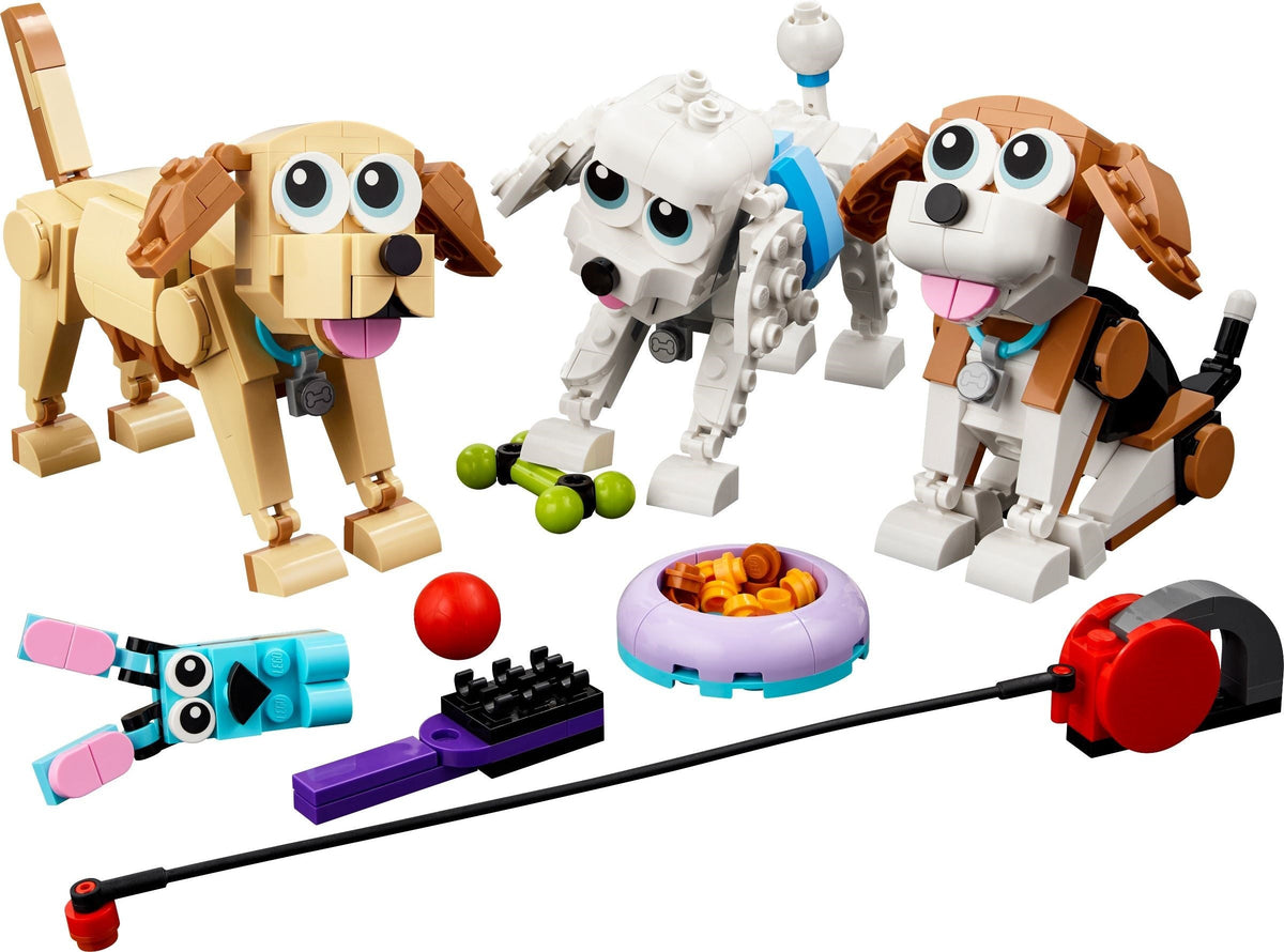 31137 LEGO Adorable Dogs product image 3, provided for visual reference and product detail review
