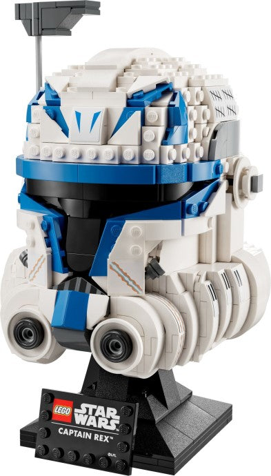 75349 Captain Rex Helmet PRE-OWNED CERTIFIED product image 3, provided for visual reference and product detail review