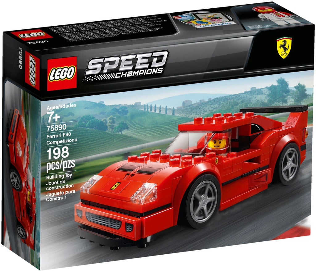 75890 LEGO Farrari F40 Competizione product image 1, provided for visual reference and product detail review