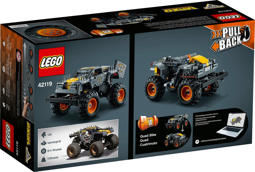 42119 LEGO Monster Jam Max-D product image 2, provided for visual reference and product detail review