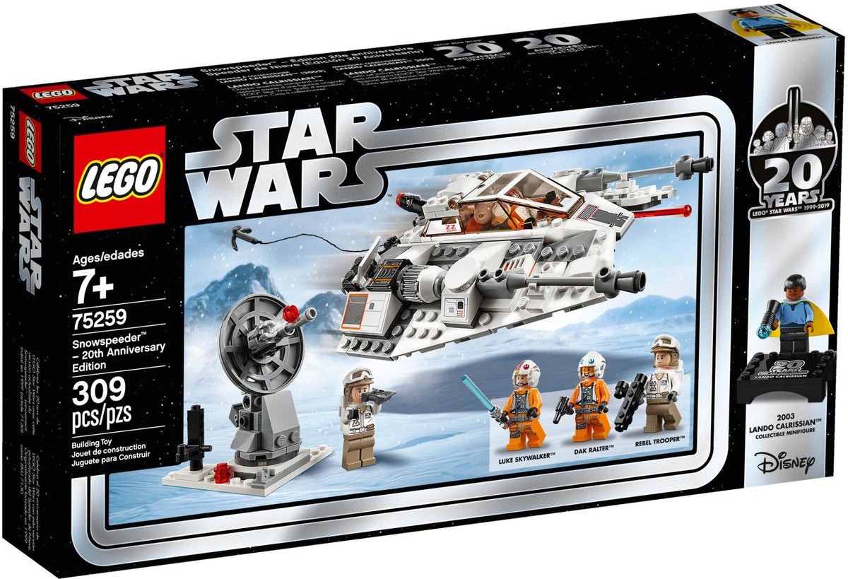 75259 Snowspeeder – 20th Anniversary Edition PRE-OWNED CERTIFIED product image 1, provided for visual reference and product