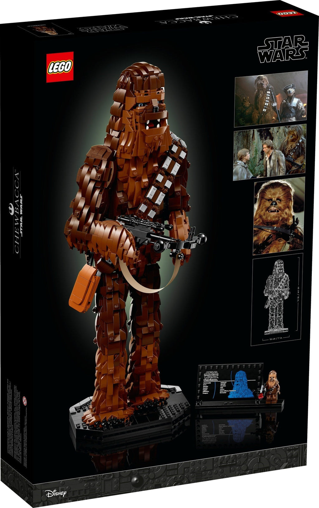 75371 LEGO Chewbacca™ product image 2, provided for visual reference and product detail review